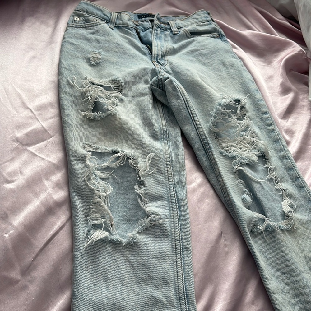 aeropostale mom jeans